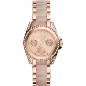 Horlogeband Michael Kors MK6175 Staal Rosé 16mm