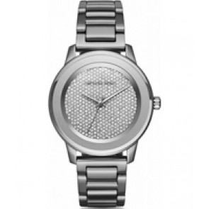 Horlogeband Michael Kors MK6244 Roestvrij staal (RVS) Antracietgrijs 20mm