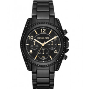 Horlogeband Michael Kors MK6283 Staal Zwart 20mm