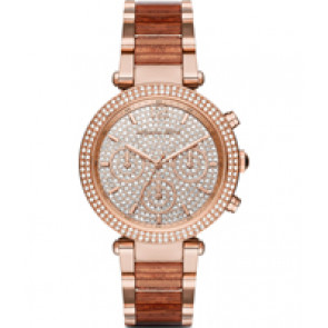 Horlogeband Michael Kors MK6285 Staal Rosé 20mm