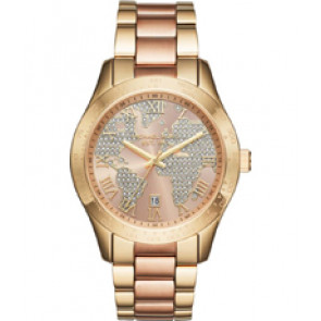 Horlogeband Michael Kors MK6476 Staal Bi-Color 22mm