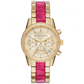 Horlogeband Michael Kors MK6517 Staal Roze 18mm