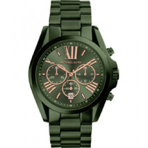 Horlogeband Michael Kors MK6528 Staal Groen 22mm