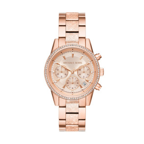 Horlogeband Michael Kors MK6598 Staal Rosé 18mm