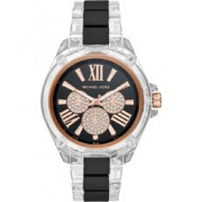 Horlogeband Michael Kors MK6676 Silicoon Bi-Color 20mm