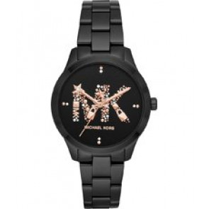 Horlogeband Michael Kors MK6683 Staal Zwart 18mm