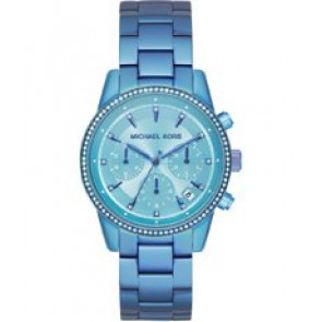 Horlogeband Michael Kors MK6684 Staal Blauw 18mm