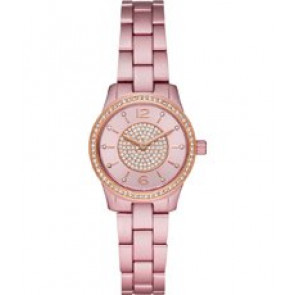 Horlogeband Michael Kors MK6754 Roestvrij staal (RVS) Roze 14mm