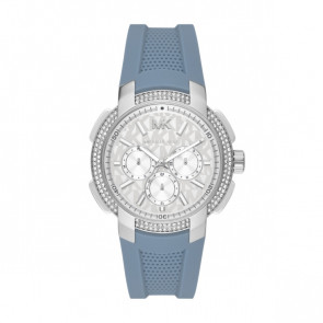 Horlogeband Michael Kors MK7220 Rubber Blauw 20mm