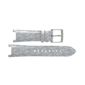 Horlogeband Michael Kors MK7226 Leder Wit 21mm