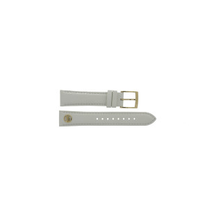 Horlogeband Michael Kors MK7466 Leder Wit 18mm