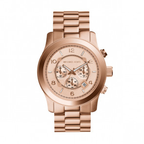 Horlogeband Michael Kors MK8096 Staal Rosé 24mm