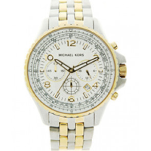 Horlogeband Michael Kors MK8135 Staal Bi-Color 24mm