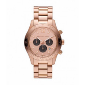 Horlogeband Michael Kors MK8186 Staal Rosé 22mm