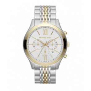 Horlogeband Michael Kors MK8306 Staal Bi-Color 22mm