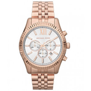 Horlogeband Michael Kors MK8313 Staal Rosé 22mm