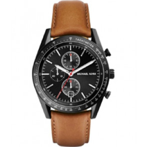 Horlogeband Michael Kors MK8385 Leder Bruin 22mm