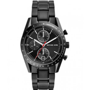 Horlogeband Michael Kors MK8386 Staal Zwart 22mm