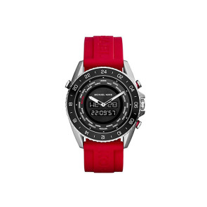 Horlogeband Michael Kors MK8402 Silicoon Rood 24mm