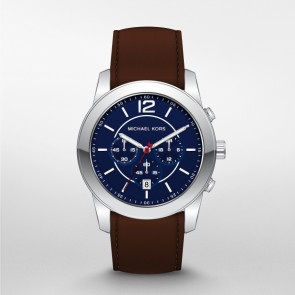 Horlogeband Michael Kors MK8433 Leder Bruin 24mm
