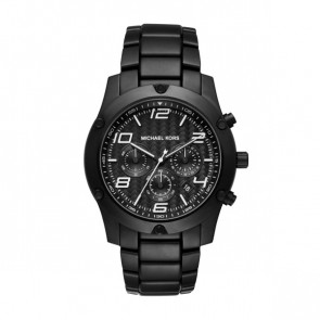 Horlogeband Michael Kors MK8473 Staal Zwart 24mm