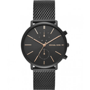 Horlogeband Michael Kors MK8504 Staal Zwart 20mm