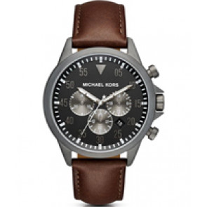 Horlogeband Michael Kors MK8536 Leder Bruin 22mm