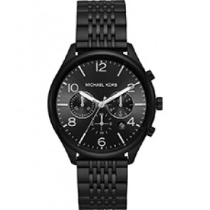 Horlogeband Michael Kors MK8640 Staal Zwart 20mm
