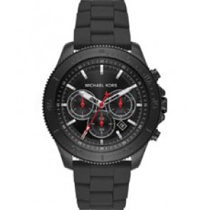 Horlogeband Michael Kors MK8667 Staal Zwart 22mm