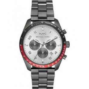 Horlogeband Michael Kors MK8683 Staal Antracietgrijs 22mm