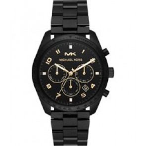 Horlogeband Michael Kors MK8684 Staal Zwart 22mm