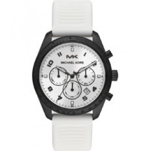 Horlogeband Michael Kors MK8685 Silicoon Wit 22mm