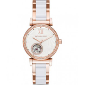 Horlogeband Michael Kors MK9015 Staal Rosé 16mm