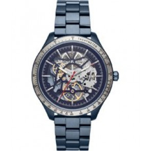 Horlogeband Michael Kors MK9039 Roestvrij staal (RVS) Blauw 20mm