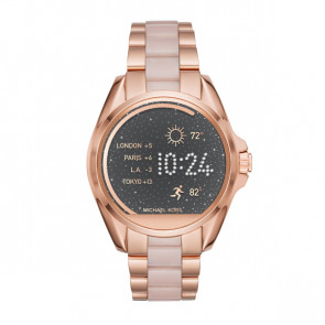 Horlogeband Michael Kors MKT5013 Staal Rosé 22mm