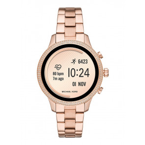 Horlogeband Michael Kors MKT5060 Staal Rosé 18mm