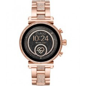 Horlogeband Michael Kors MKT5066 Roestvrij staal (RVS) Rosé 18mm