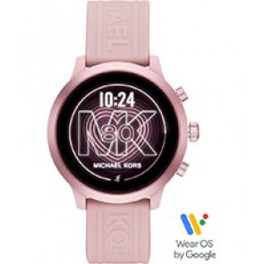 Horlogeband Michael Kors MKT5070 Silicoon Roze 20mm