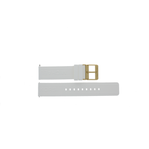 Horlogeband Smartwatch Michael Kors MKT5071 Silicoon Wit 20mm