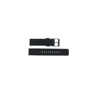 Horlogeband Michael Kors MKT5072 Silicoon Zwart 20mm