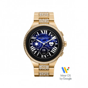 Horlogeband Smartwatch Michael Kors MKT5146 Staal Doublé 22mm