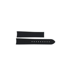 Horlogeband Maurice Lacroix MI1098 / AQ60872 / ML640-000020 Silicoon Zwart 18mm