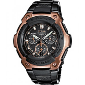 Casio horlogeband 10292837 G-Shock Staal Zwart 26mm 