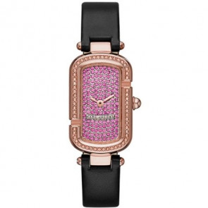 Horlogeband Marc by Marc Jacobs mj1554 Leder Zwart 12mm