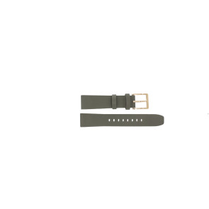Horlogeband DKNY NY2341 Leder Grijs 18mm