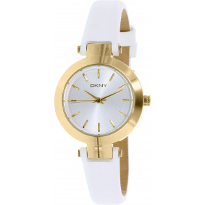 Horlogeband DKNY NY2353 Leder Wit