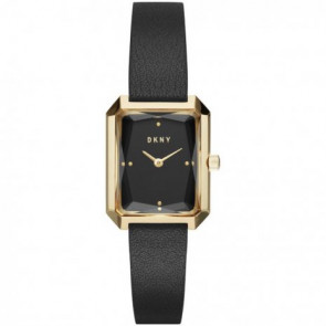 Horlogeband DKNY NY2644 Leder Zwart 12mm