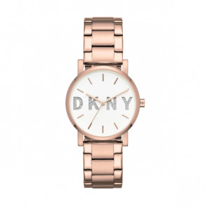 Horlogeband DKNY NY2654 Staal Rosé 18mm