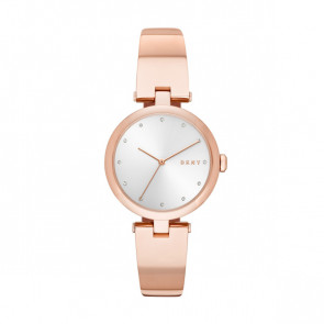 Horlogeband DKNY NY2711 Staal Rosé 16mm