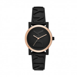 Horlogeband DKNY NY2727 Kunststof/Plastic Zwart 16mm